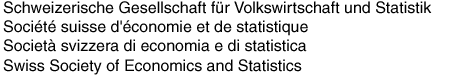 Swiss Society of Economics and Statistics